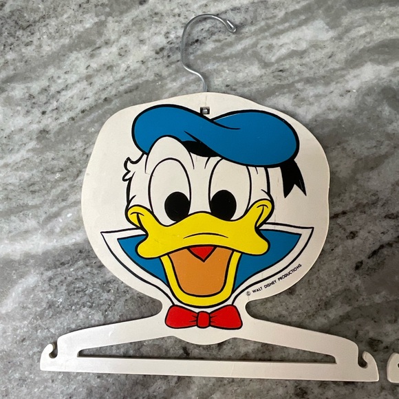 Vintage 1971 Disney Pluto and Donald Duck - Child Hangers set of 2 - Picture 4 of 9